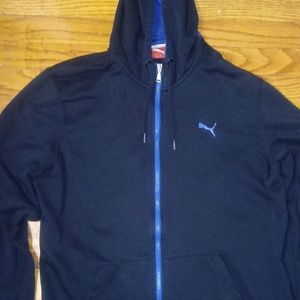 PUMA ZIPPERED HOODIE